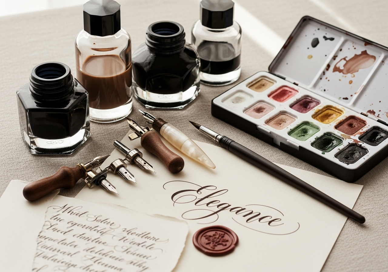 Инструменты для каллиграфии